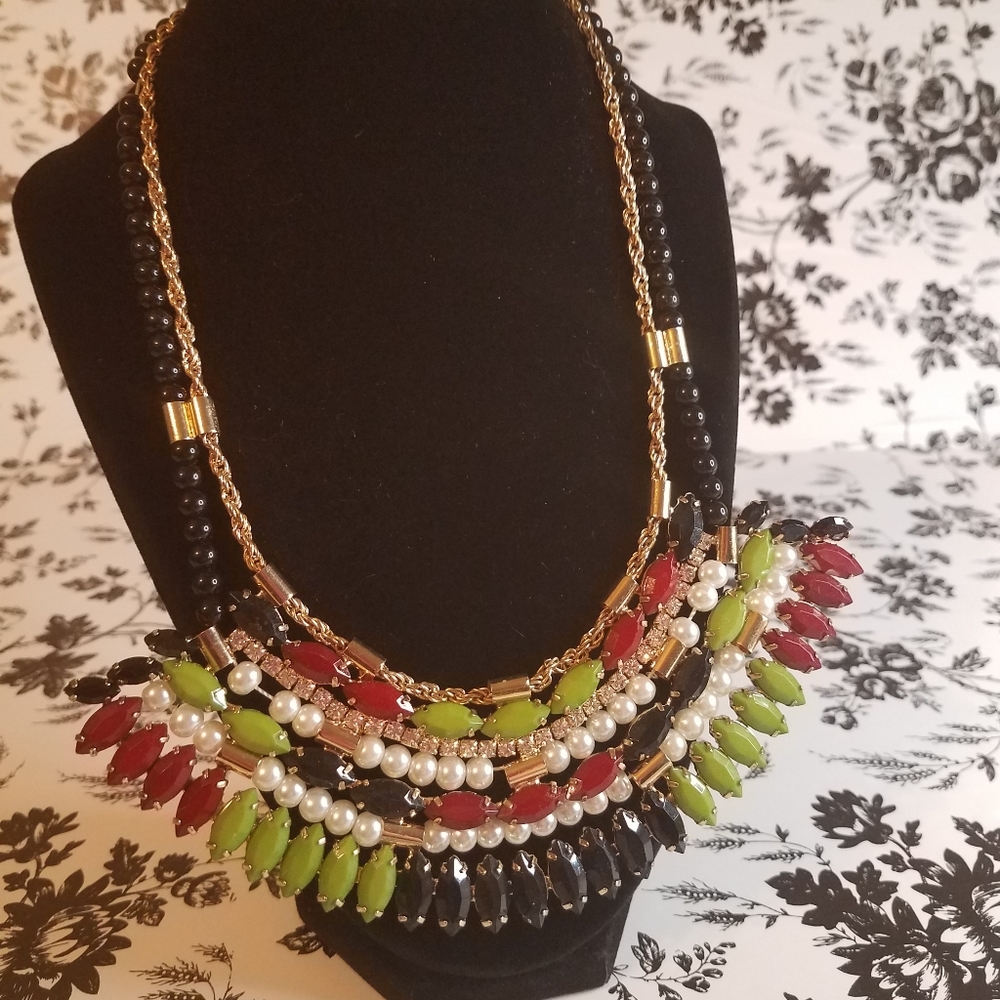 Statement necklace jr29 - Picture 1 of 6